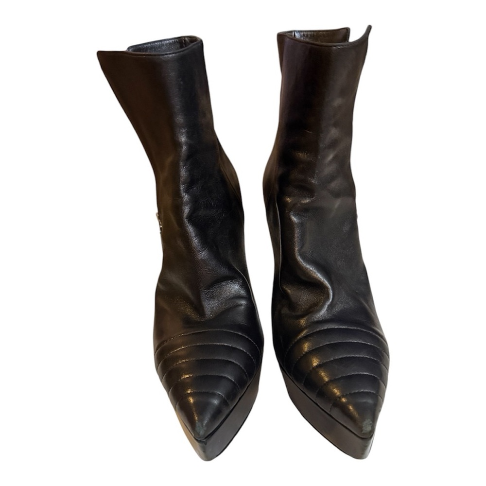 Prada Stiletto Ankle Boots